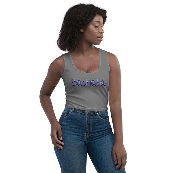 Bachata Neon 1 Woman Crop Top
