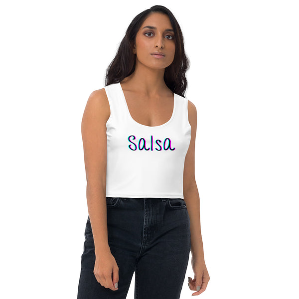Salsa Neon 1 Woman Crop Top