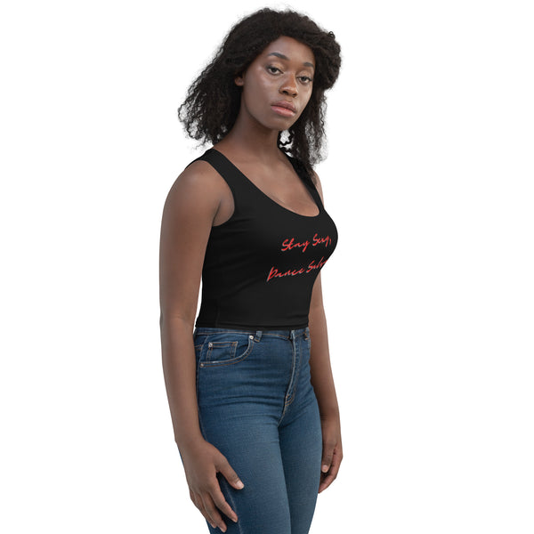 Stay Sexy Salsa Woman Crop top