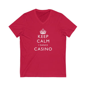 Men's 'Keep Calm Casino' V-Neck