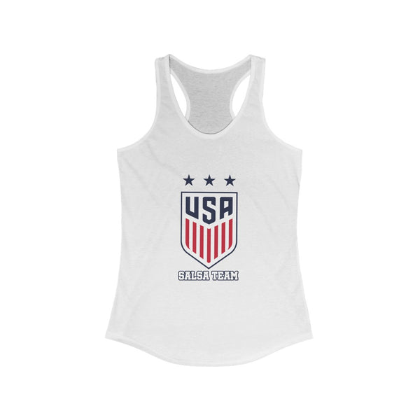 Salsa Team USA Woman's Ideal Racerback Tank