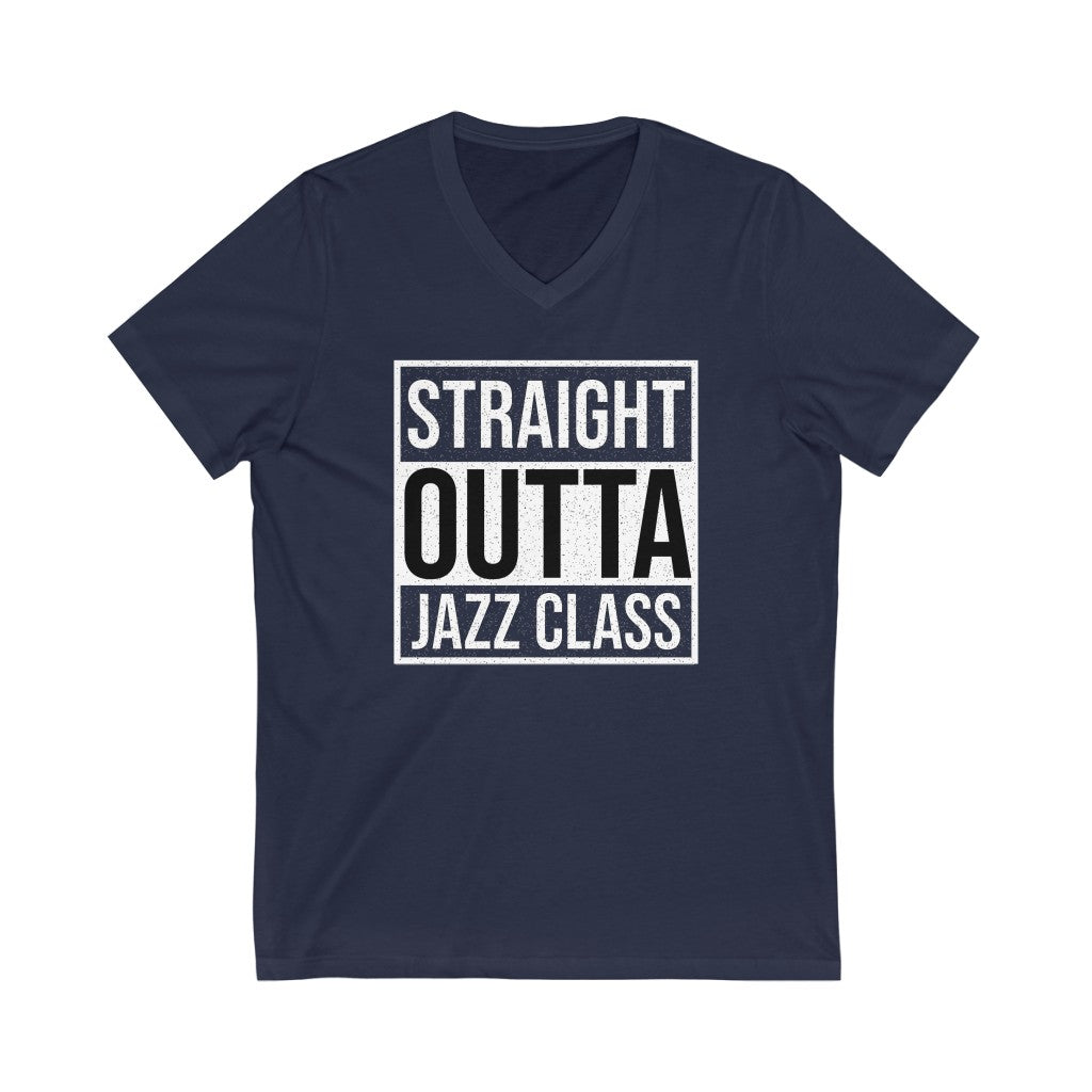 Men's 'Straight Outta Jazz Class' V-Neck