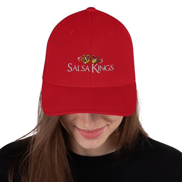 Salsa Kings Structured Closed Back Twill Cap Hat