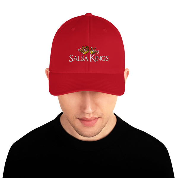 Salsa Kings Structured Closed Back Twill Cap Hat