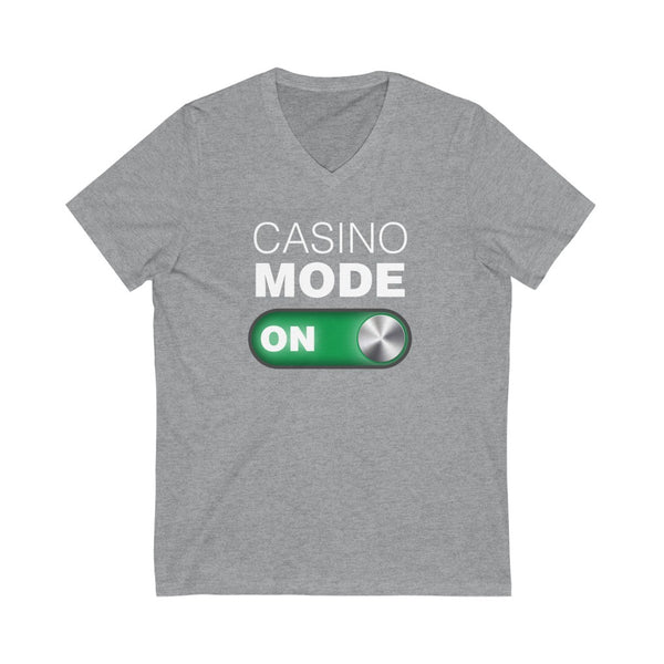 Men's 'Casino Mode ON' V-Neck