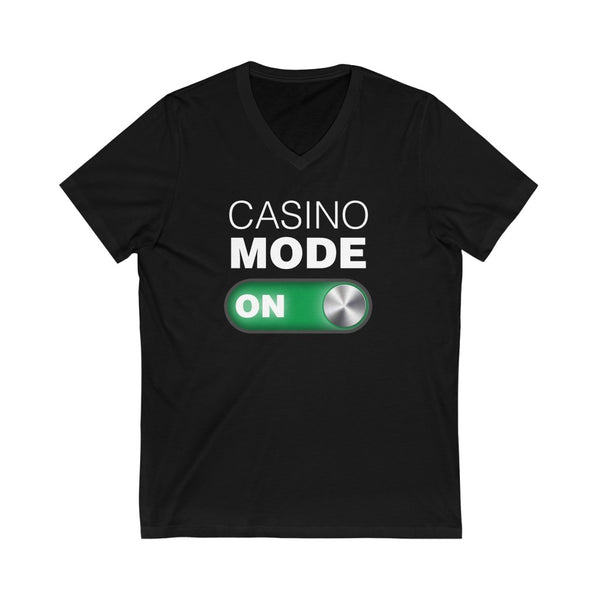 Men's 'Casino Mode ON' V-Neck