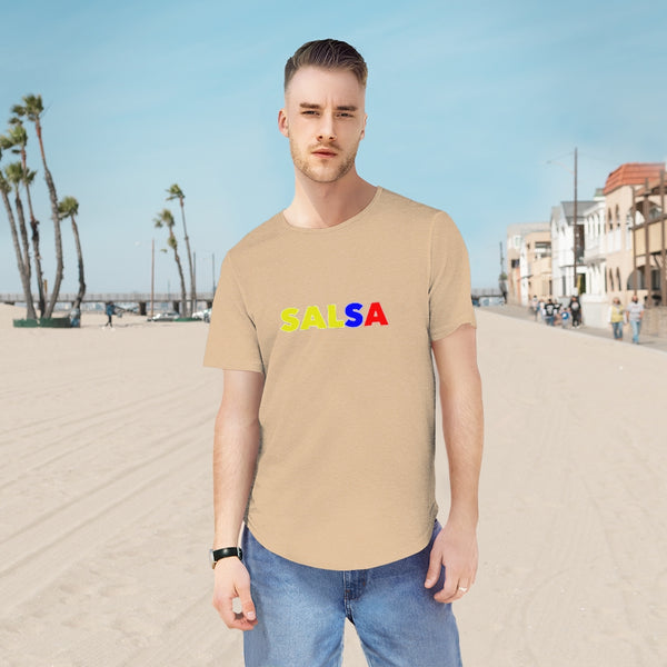 Salsa Men's Jersey Curved Hem Tee