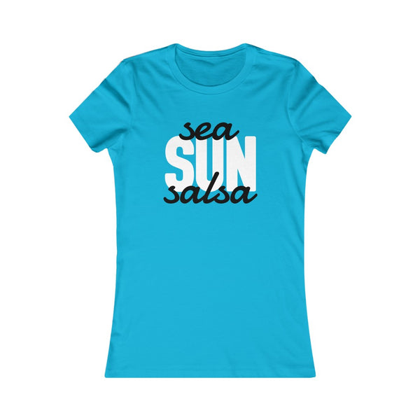 Miami Vice Sea Sun Salsa Woman's Tee