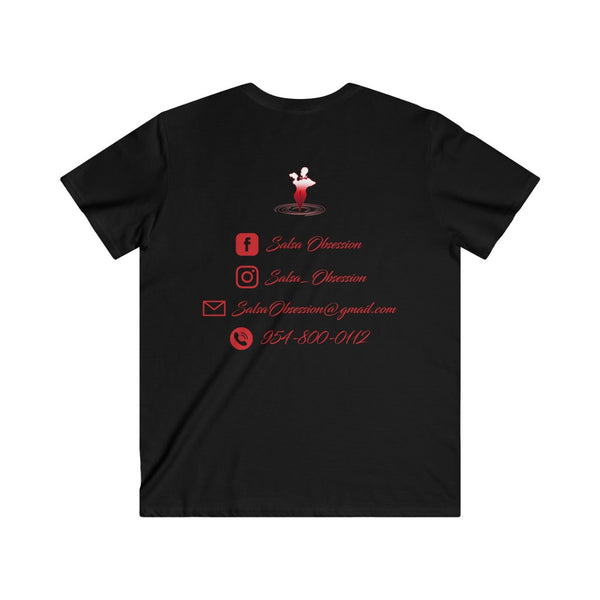Salsa Obsession Men's V-Neck Tee