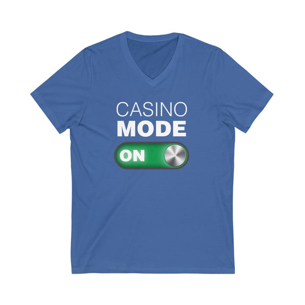 Men's 'Casino Mode ON' V-Neck