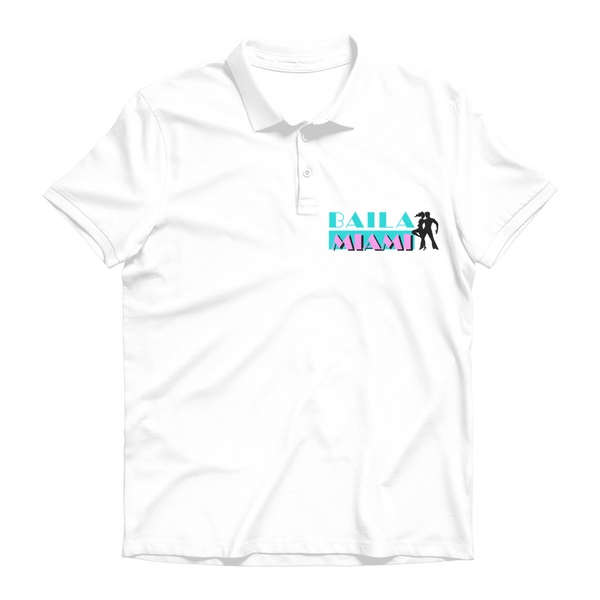 Baila Miami Premium Adult Men Polo Shirt