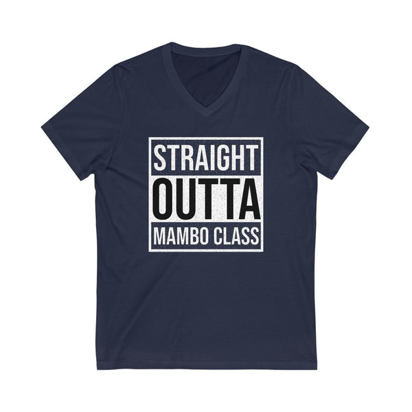 Men's 'Straight Outta Mambo Class' V-Neck