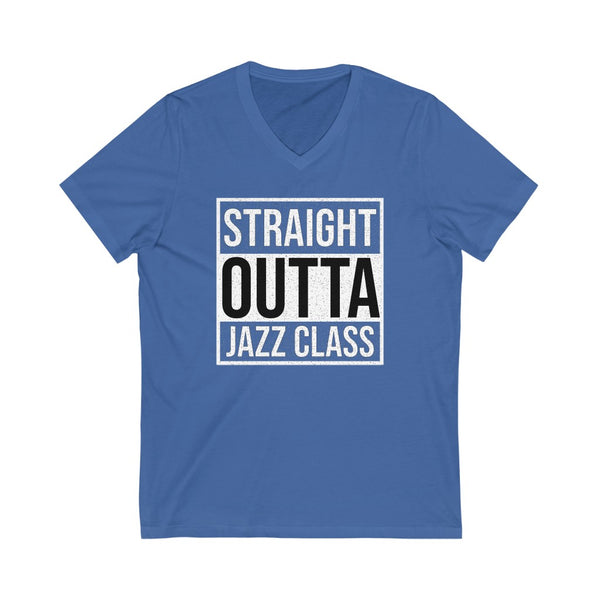 Men's 'Straight Outta Jazz Class' V-Neck