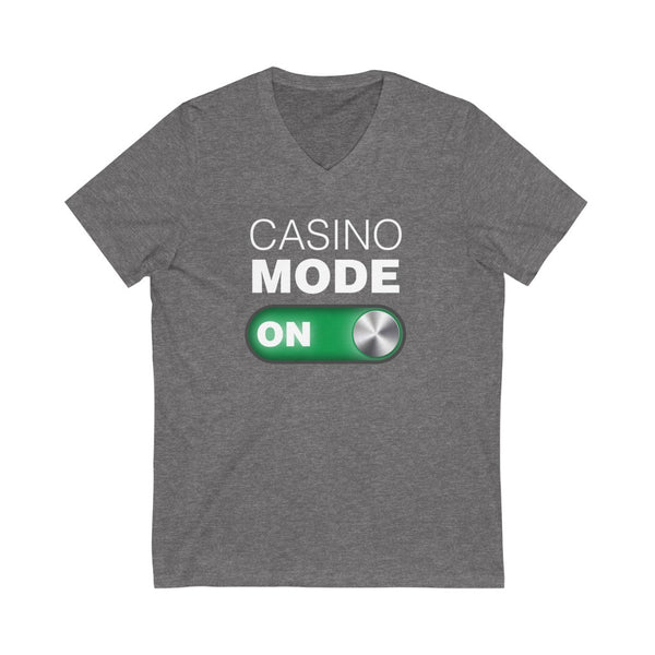 Men's 'Casino Mode ON' V-Neck