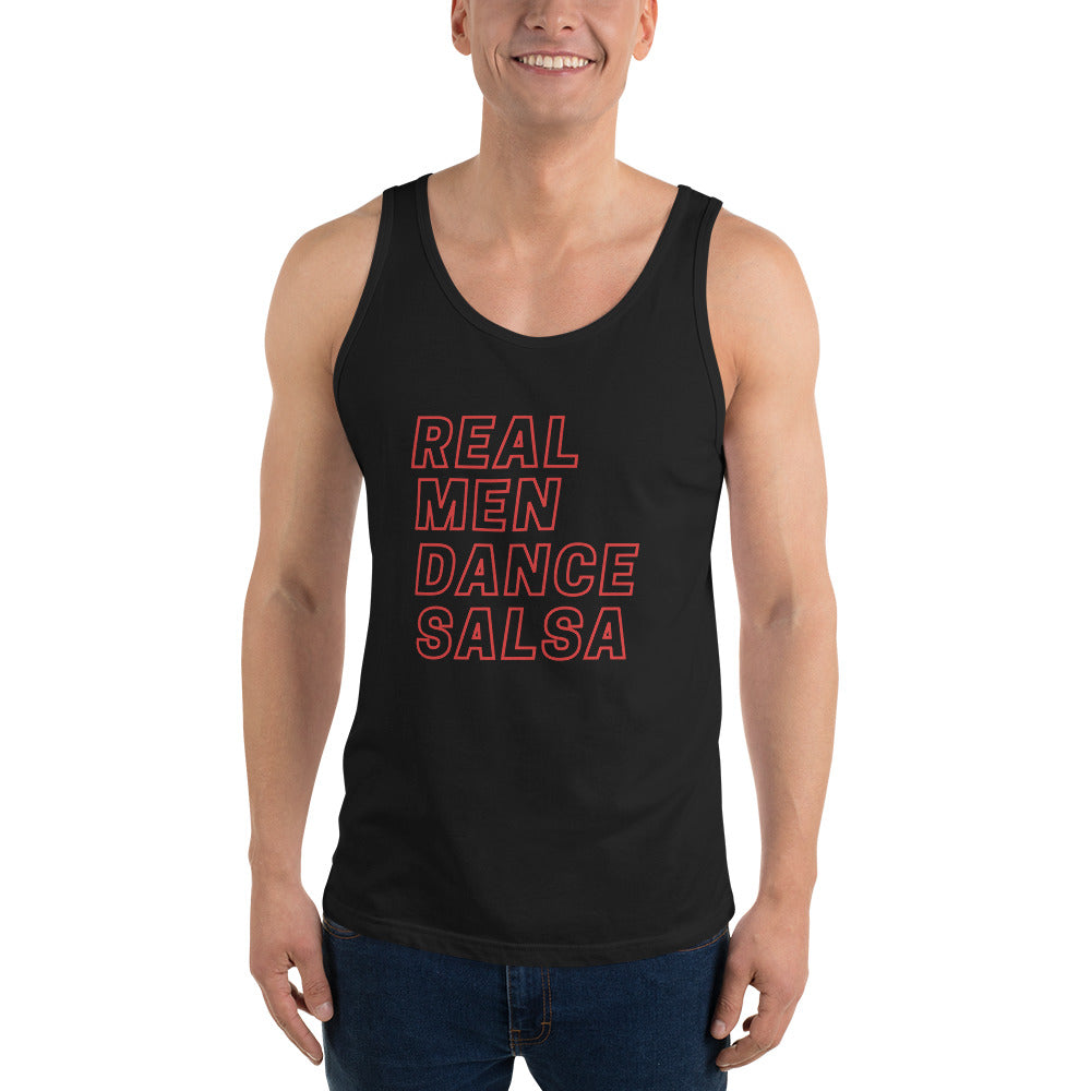 Real Men Dance Salsa Tank