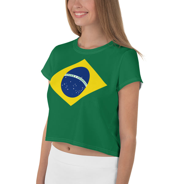 Woman's Brazil Crop Tee