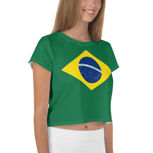 Woman's Brazil Crop Tee