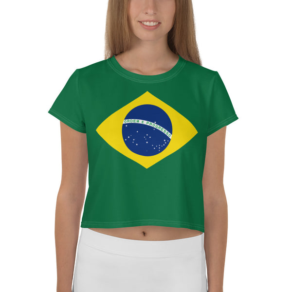 Woman's Brazil Crop Tee