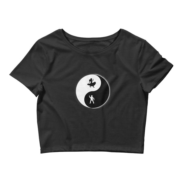 Yin Yang Woman’s Crop Tee