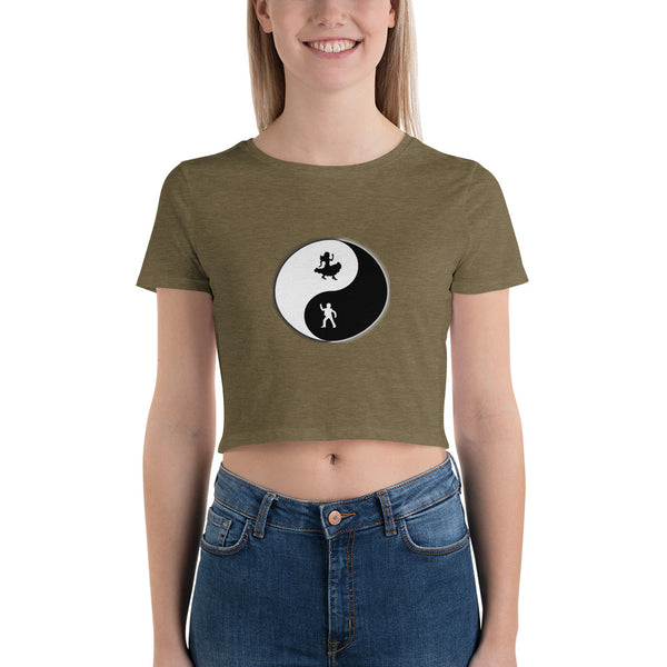 Yin Yang Woman’s Crop Tee