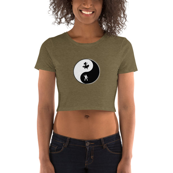 Yin Yang Woman’s Crop Tee