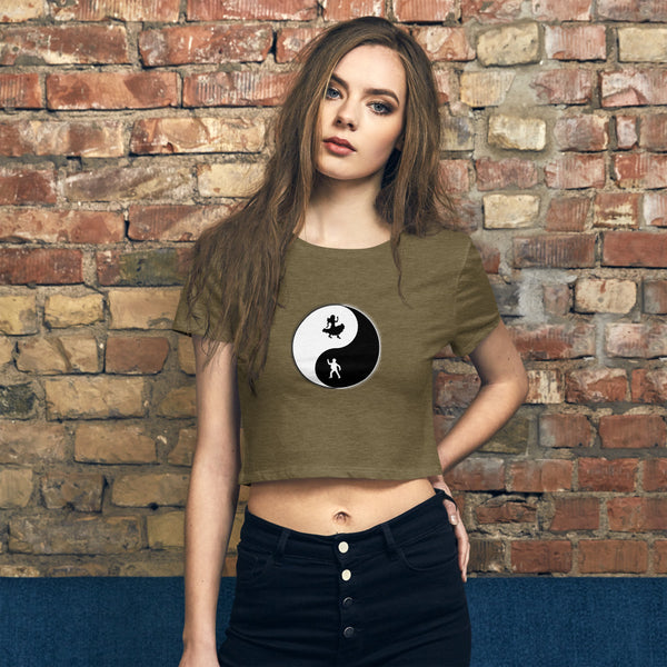 Yin Yang Woman’s Crop Tee