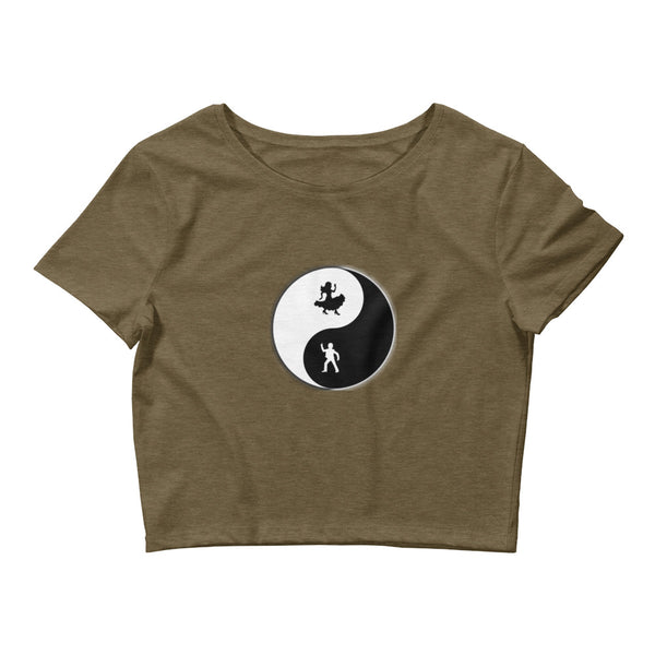 Yin Yang Woman’s Crop Tee