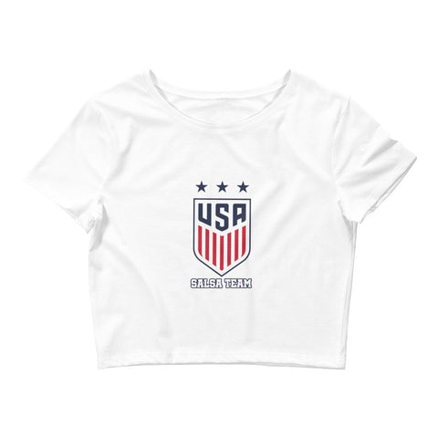 Team USA Salsa Woman’s Crop Tee