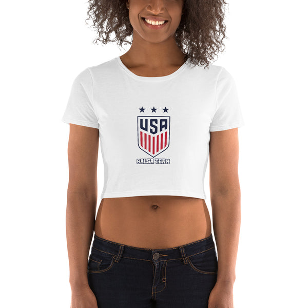 Team USA Salsa Woman’s Crop Tee