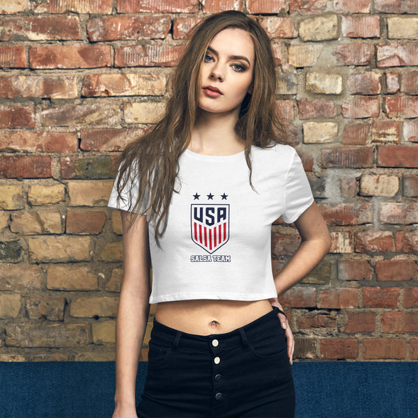 Team USA Salsa Woman’s Crop Tee